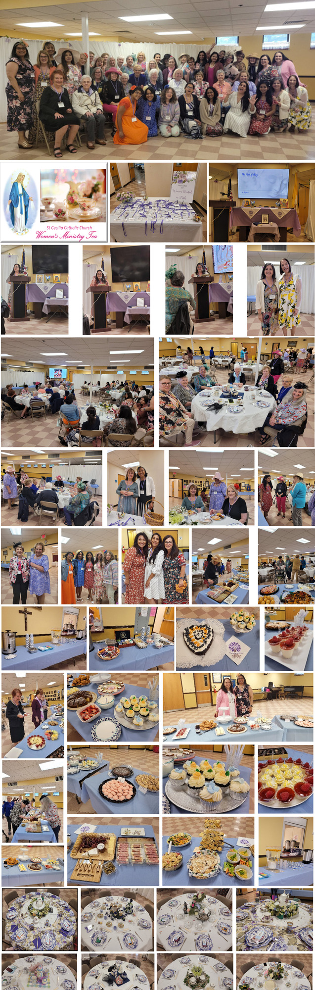 Tea Party May 2023 St. Cecilia Church Monmouth Junction, NJ